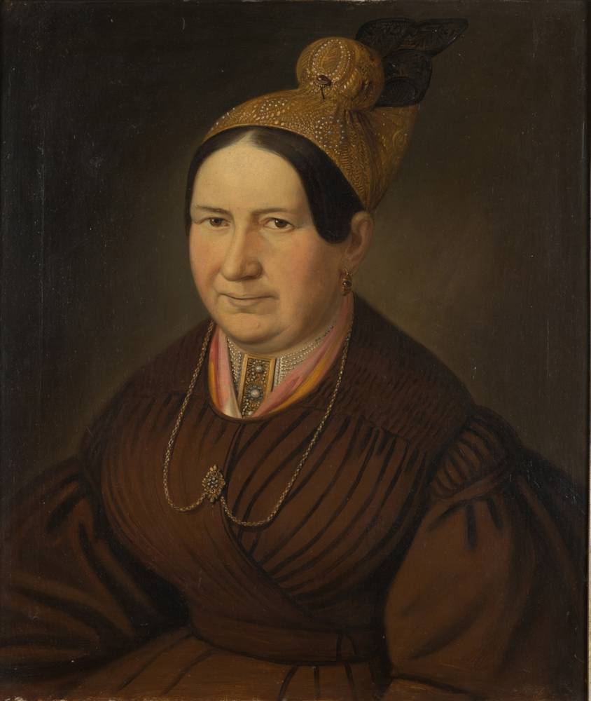Porträt Katharina Gruber, Sebastian Stief, 1846, © Stille Nacht Museum Hallein